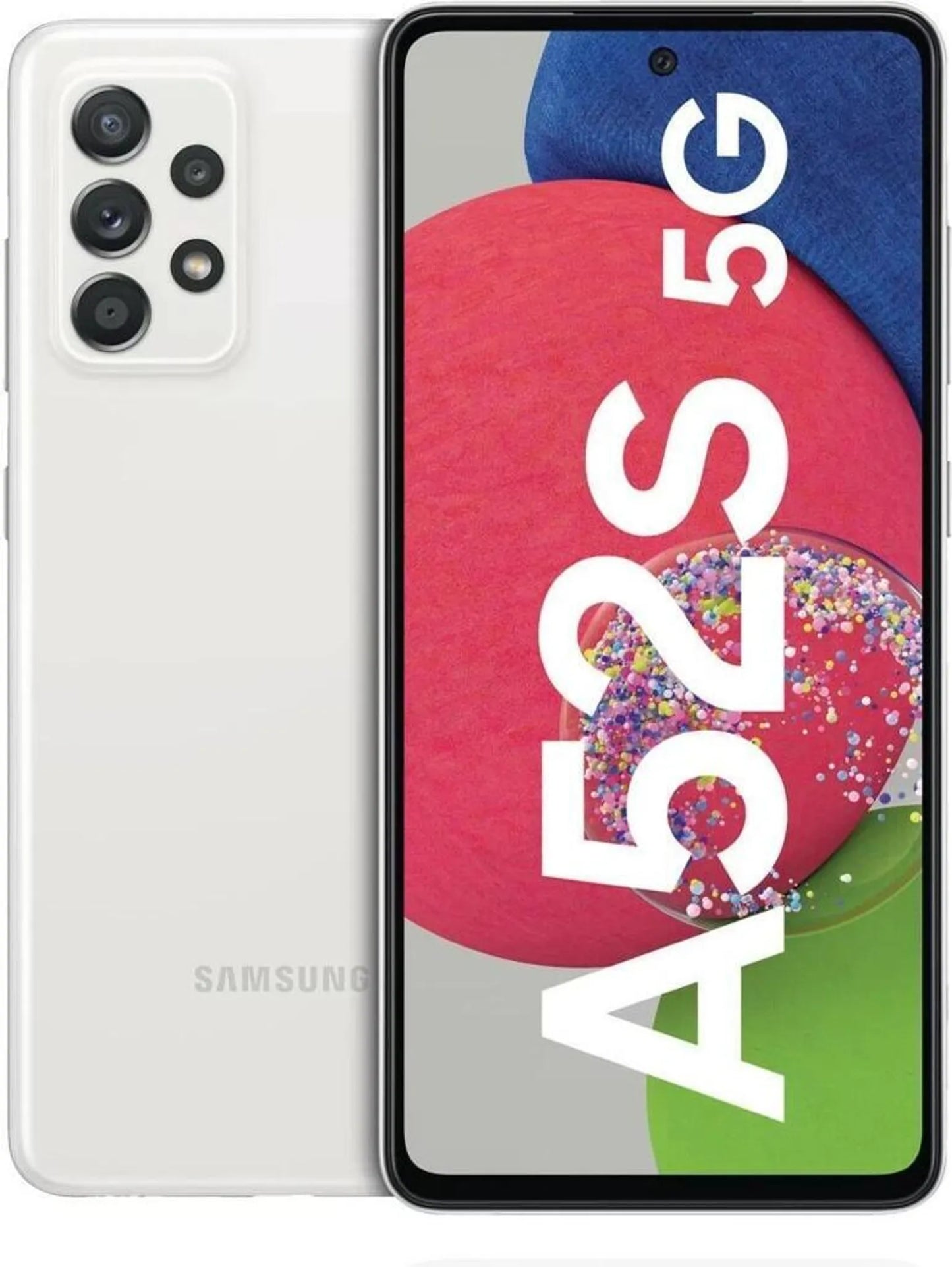 Samsung Smartphone Galaxy A52s 5G, 128 GB, Awesome White