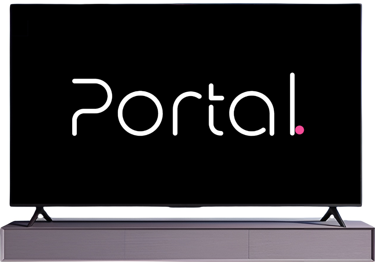 PORTAL. Smart TV Fernseher 43 - 75 Zoll 4K WiFi, Bluetooth, Upscaling