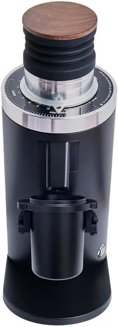 DF64 Kaffeemühle Gen 2 II, Berühmtes White Label, Elektrische Einzeldosis-Kaffeemühle, Nahezu Retentionsfrei (Schwarz)