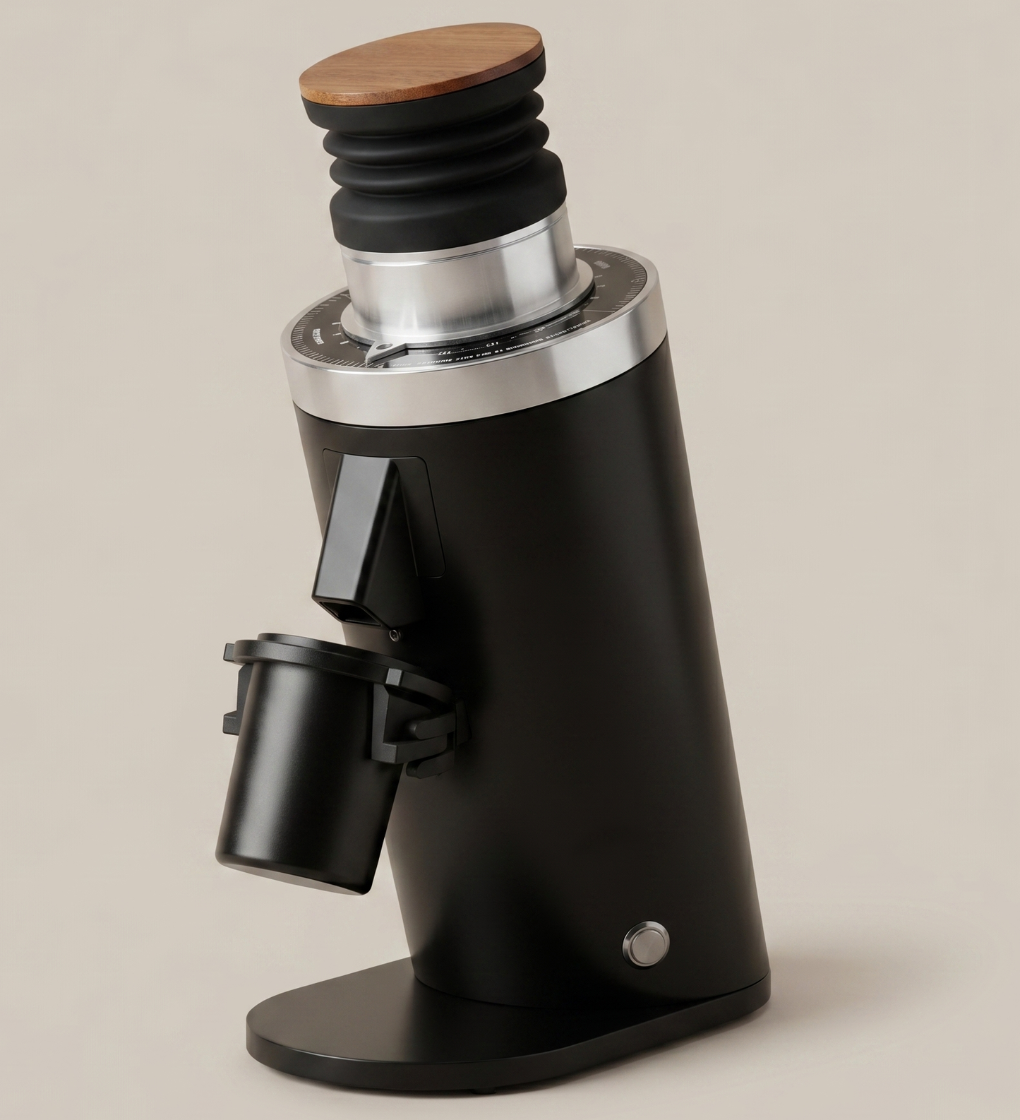ROASTLY DF64 Kaffeemühle Gen 2 II V2.5, Berühmtes White Label, Elektrische Einzeldosis-Kaffeemühle, Nahezu Retentionsfrei (Schwarz)