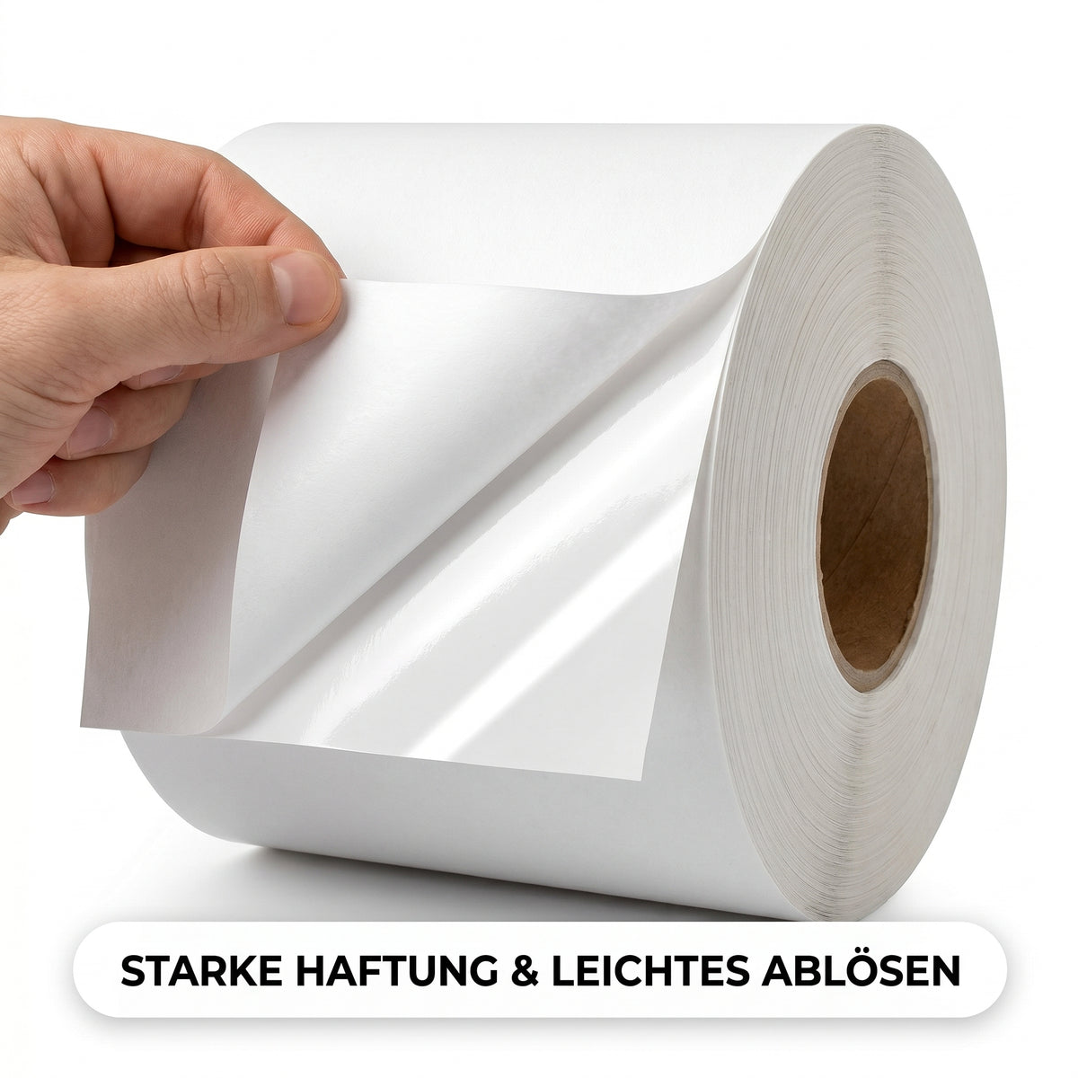 LastWerk Versandetiketten 100 x 150 cm auf Rolle, 10 Rollen je 400 Thermoetiketten, weiß matt, permanent selbstklebend, für Direkt-Thermodrucker, Barcode, Adresse & Lagerkennzeichnung