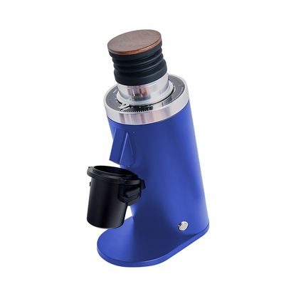 ROASTLY DF64 Kaffeemühle Gen 2 II V2.5, Berühmtes White Label, Elektrische Einzeldosis-Kaffeemühle, Nahezu Retentionsfrei (Blau)