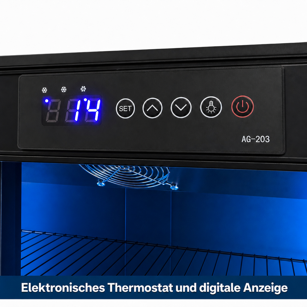 FREEZE. FourSixty A Getränkekühlschrank mit Glastür & LED-Beleuchtung - Flaschenkühlschrank mit 410L Kapazität, Aluminiumrahmen, Bierkühlschrank, Auto-Abtauung, 4 bis +10 °C