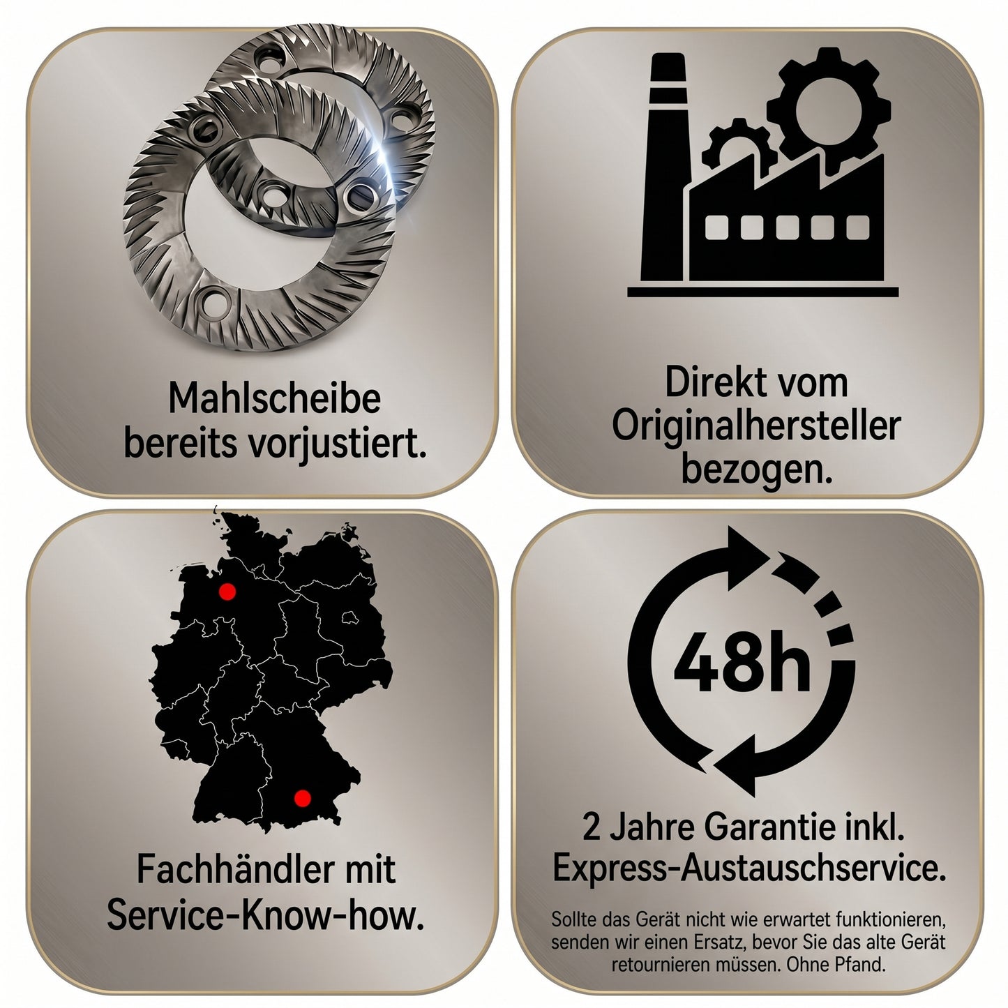 ROASTLY DF83V (Red Ti Burr) Kaffeemühle Gen 2 II V2.5, Berühmtes White Label, Elektrische Einzeldosis-Kaffeemühle, Nahezu Retentionsfrei (Schwarz) black