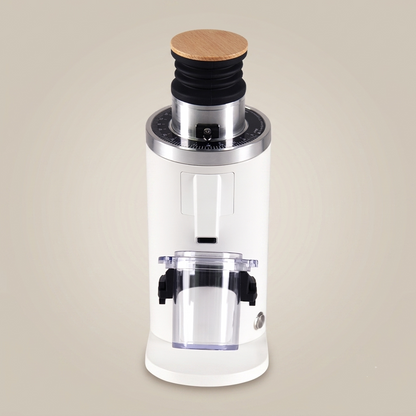 ROASTLY DF54 Kaffeemühle Gen 3 III V3/V4, Elektrische Einzeldosis-Kaffeemühle, Nahezu Retentionsfrei (Weiß)