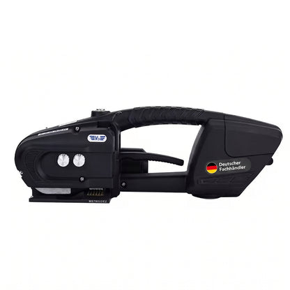 LastWerk V3 Akku-Umreifungsmaschine für PP/PET-Bänder 13–16 mm – elektrisches vollautomatisches Umreifungsgerät mit 600–3200 N Spannkraft, 14,4 V 4000 mAh Akku, für Kartons, Paletten & Verpackung