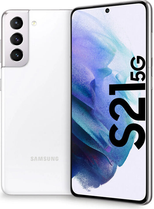 Samsung Galaxy S21 SM-G991B 15,8 cm (6.2") Dual-SIM Android 11 5G USB Typ-C 8 GB 128 GB 4000 mAh Weiß