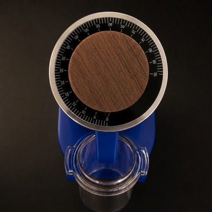 ROASTLY DF54 Kaffeemühle Gen 3 III V3/V4, Elektrische Einzeldosis-Kaffeemühle, Nahezu Retentionsfrei (Blau)