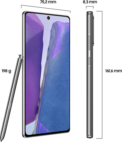 Samsung Galaxy Note 20 SM-N980B/DS 256GB - / Farbe:Mystic Gray