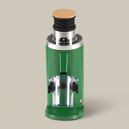 ROASTLY DF54 Kaffeemühle Gen 3 III V3/V4, Elektrische Einzeldosis-Kaffeemühle, Nahezu Retentionsfrei (Grün)