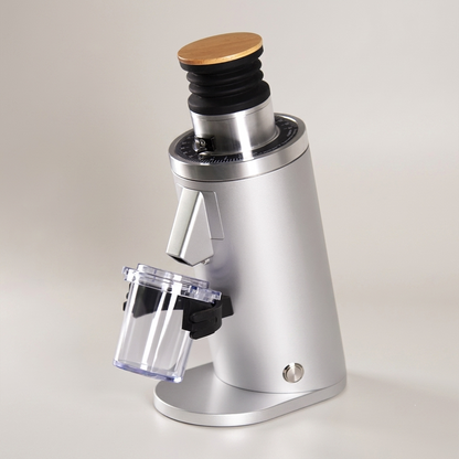 ROASTLY DF54 Kaffeemühle Gen 3 III V3/V4, Elektrische Einzeldosis-Kaffeemühle, Nahezu Retentionsfrei (Silber)