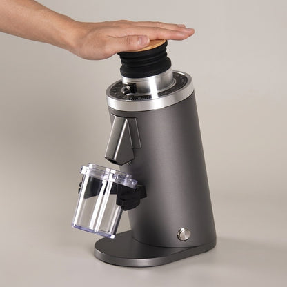 ROASTLY DF54 Kaffeemühle Gen 3 III V3/V4, Elektrische Einzeldosis-Kaffeemühle, Nahezu Retentionsfrei (Grau)