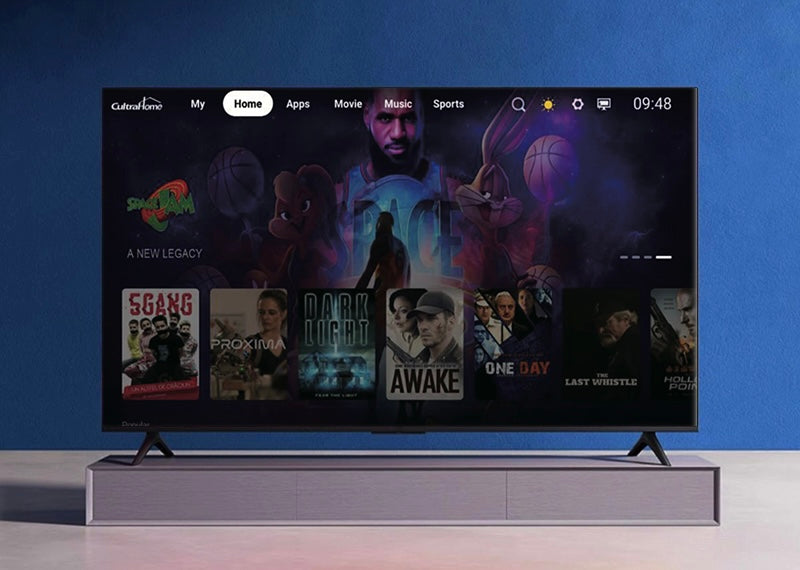 PORTAL. Smart TV Fernseher 43 - 75 Zoll 4K WiFi, Bluetooth, Upscaling