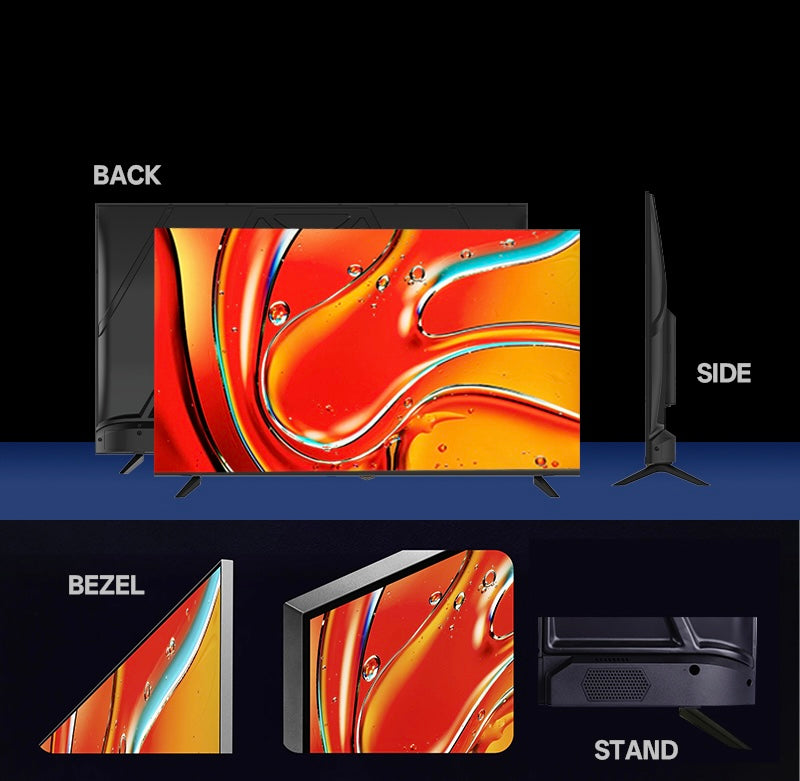 PORTAL. Smart TV Fernseher 43 - 75 Zoll 4K WiFi, Bluetooth, Upscaling
