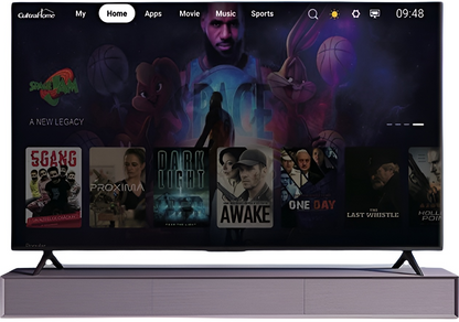 PORTAL. Smart TV Fernseher 43 - 75 Zoll 4K WiFi, Bluetooth, Upscaling
