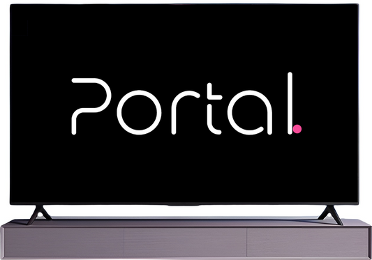 PORTAL. Smart TV Fernseher 43 - 75 Zoll 4K WiFi, Bluetooth, Upscaling