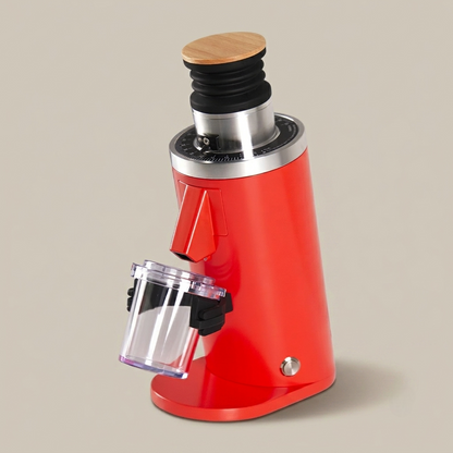 ROASTLY DF54 Kaffeemühle Gen 3 III V3/V4, Elektrische Einzeldosis-Kaffeemühle, Nahezu Retentionsfrei (Rot)
