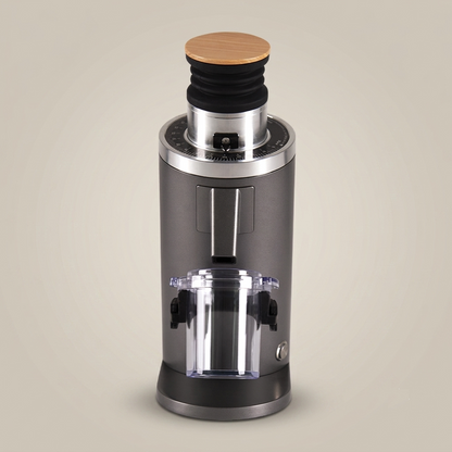 ROASTLY DF54 Kaffeemühle Gen 3 III V3/V4, Elektrische Einzeldosis-Kaffeemühle, Nahezu Retentionsfrei (Grau)