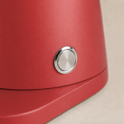 ROASTLY DF64 Kaffeemühle Gen 2 II V2.5, Berühmtes White Label, Elektrische Einzeldosis-Kaffeemühle, Nahezu Retentionsfrei (Rot)