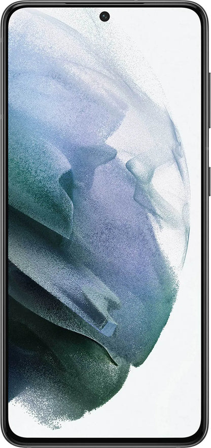 Samsung Galaxy S21 Smartphone, 6,2 Zoll, 128 GB, Phantom Gray, 5G, Android 11, Triple-Kamera mit 8K-Video, Exynos 2100, Wireless PowerShare