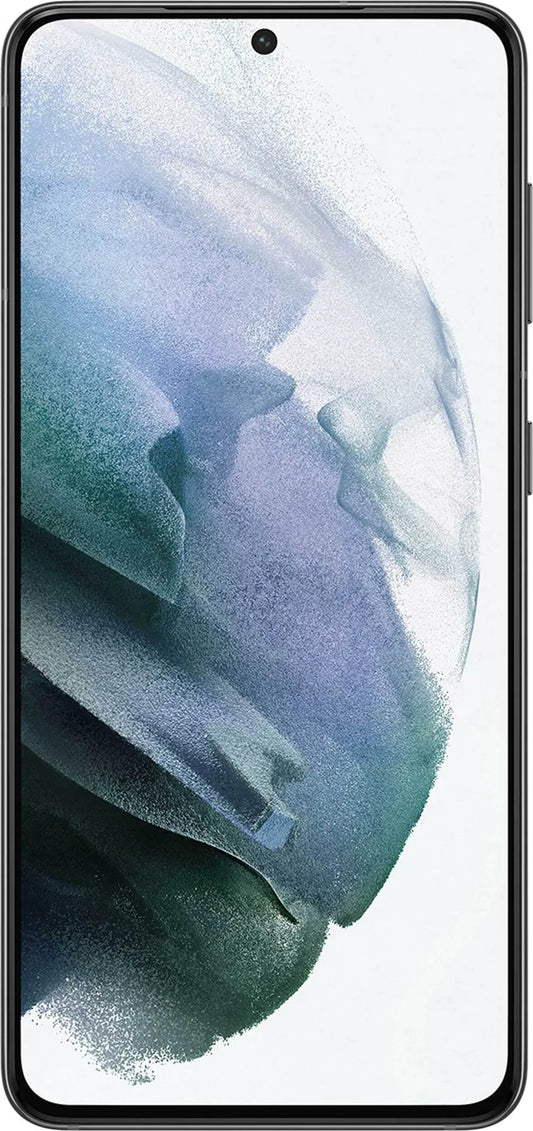 Samsung Galaxy S21 Smartphone, 6,2 Zoll, 128 GB, Phantom Gray, 5G, Android 11, Triple-Kamera mit 8K-Video, Exynos 2100, Wireless PowerShare