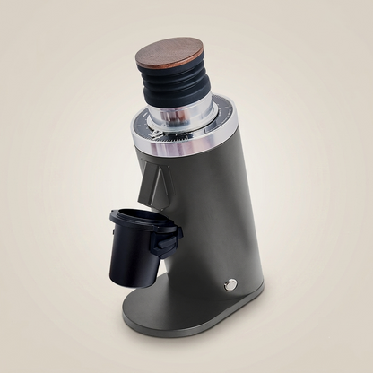 ROASTLY DF64 Kaffeemühle Gen 2 II V2.5, Berühmtes White Label, Elektrische Einzeldosis-Kaffeemühle, Nahezu Retentionsfrei (Grau)