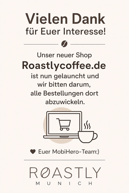 ROASTLY DF64 Kaffeemühle Gen 2 II V2.5, Berühmtes White Label, Elektrische Einzeldosis-Kaffeemühle, Nahezu Retentionsfrei (Schwarz)